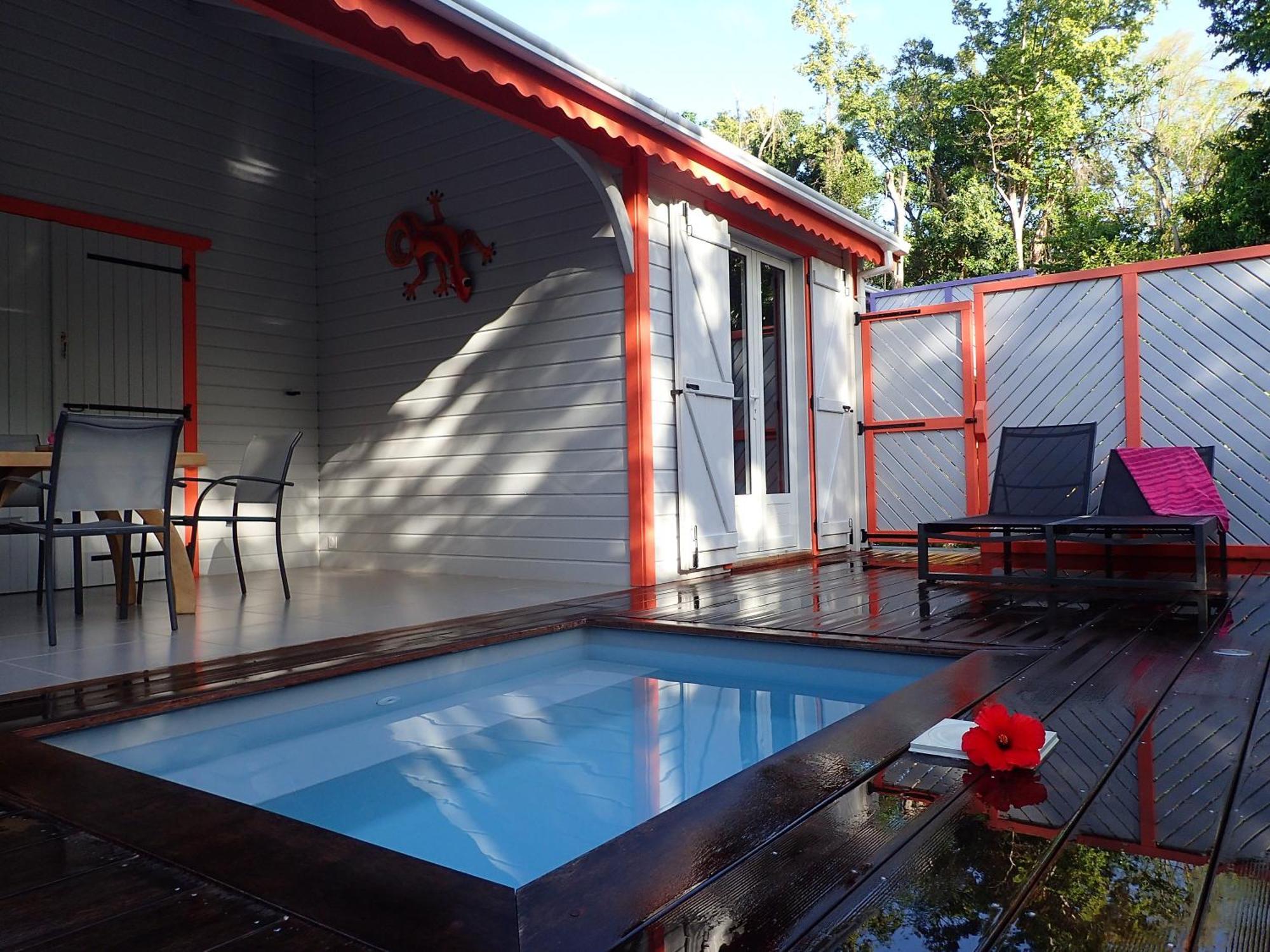 Caraibes Cottages Corail Piscine Privee A 900M De La Plage De Grande Anse 德赛 外观 照片
